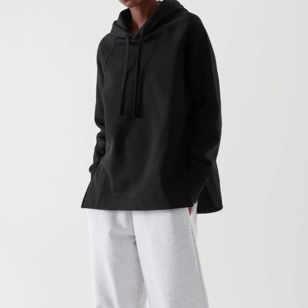 COS Black Hoodie